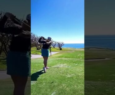 Hot women | Golf swing slow motion | Golf swing basics | Hot ladies #golf #shorts #golfgirl