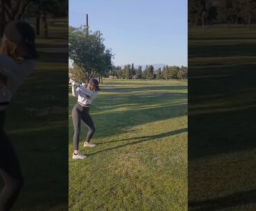 Hot women | Golf swing slow motion | Golf swing basics | Hot ladies #golf #shorts #golfgirl