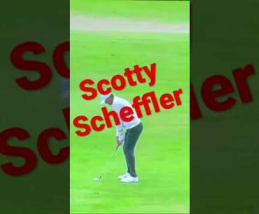 Scotty Scheffler Worlds #1 Over The the Top Wedge swing for Eagle US Open 2022 #tgm  #morad