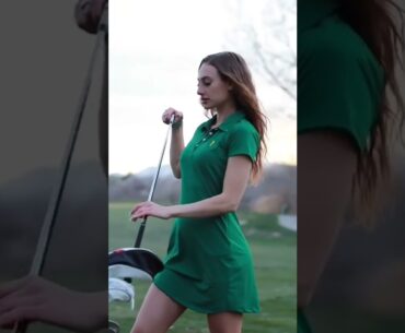 Hot women | Golf swing slow motion | Golf swing basics | Hot ladies #golf #shorts #golfgirl