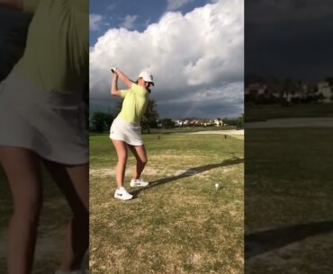 Hot women | Golf swing slow motion | Golf swing basics | Hot ladies #golf #shorts #golfgirl