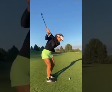 Putting lessons golf Hot women golf swing slow motion | US open 2022 Golf #golf #shorts #golfswing