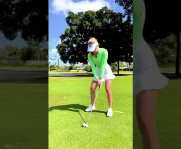 Hot women | Golf swing slow motion | Golf swing basics | Hot ladies #golf #shorts #golfgirl