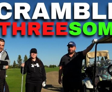 2 Men and a Lady /  Scramble Golf /  How Low Do We Go?