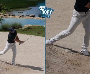 Rory McIlroy: Downhill Bunker Shots | Ask Rory Season 3 | GolfPass