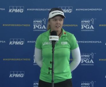 Brooke Henderson Pre Interview 2022 KPMG Womens PGA Championship