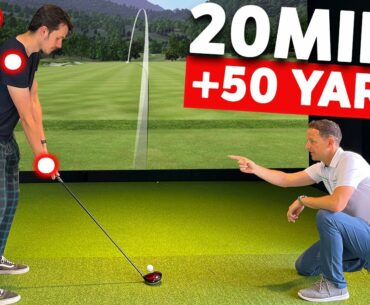 How to swing a golf club (the easy way) - LIVE GOLF LESSON