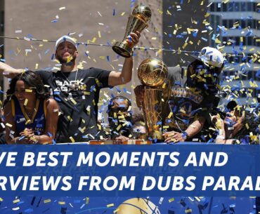 Warriors, Steph Curry celebrate title with Dub Nation in epic championship parade | NBC Sports BA