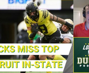 Oregon Football isn't getting the top in-state recruit in the class of 2023 | Oregon Ducks Podcast
