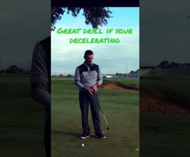 Great drills for decelerating on Putts.