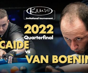 Shane Van Boening v David Alcaide | 2022 Kamui Invitational | Quarterfinal - 9 Ball