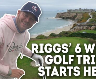 Riggs Is Embarking On A 6 Week Golf Trip - Riggs Vs Half Moon Bay Golf Links, Ocean Course, 2nd Hole