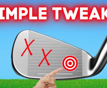 YOU WON'T BELIEVE HOW MUCH THIS SIMPLE TWEAK AFFECTS YOUR IRONS! (2% of Golfers Understand this)
