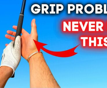 This Grip Fault Ruins Your Golf GAME! SIMPLE AND EASY FIX!