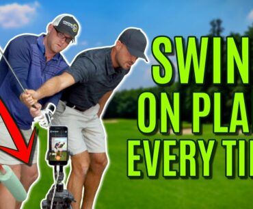 #GOLF: The MAGIC Swing Plane (Fixing Push/Hook Misses) | Live Golf Lesson With Colin