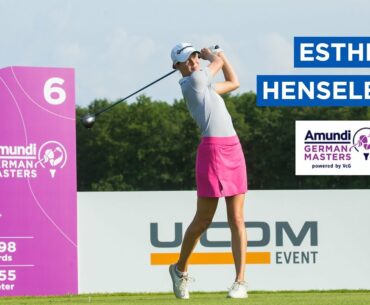 Esther Henseleit shoots 66 (-6) to end up three shots off the lead after the first round in Germany