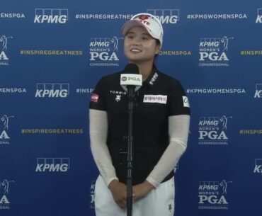 Hye Jin Choi Thursday Flash Interview 2022 KPMG Womens PGA Championship (Korean)