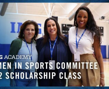 Presenting the 2022 Women in Sports Committee Scholarship Class