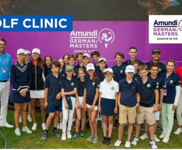 Esther Henseleit, Marta Martin and Harang Lee stage golf clinic in Germany inspiring next generation