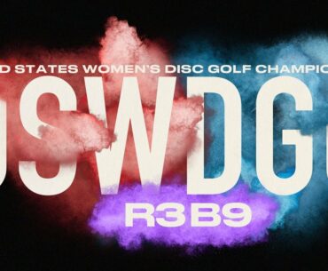 2022 USWDGC | R3B9 | King, Scoggins, Salonen, Oliva | Jomez Disc Golf