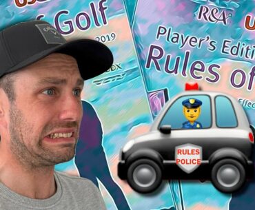 DON'T BE SCARED of THE RULES POLICE | BASIC GOLF RULES and ETIQUETTE for ALL GOLFERS