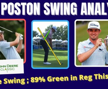 J.T. Poston Golf Swing [ Analysis 2022 ]