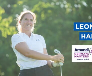 Leonie Harm delights the home crowd with an opening round 66 (-6) in Germany