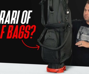 Is this the FERRARI OF GOLF BAGS? | Vessel VLS Golf Bag Review