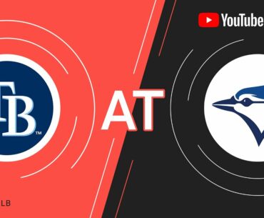 Rays at Blue Jays | MLB Game of the Week Live on YouTube