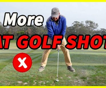 Stop Hitting Fat Golf Shots #shorts