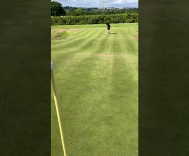 Worlds longest putt ever!! Well done copper man