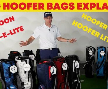 Ping Hoofer Golf Bags 2022 The Full Range Explained - From Craz E Lite to Monsoon