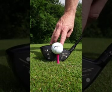 How high do you tee up your golf driver?