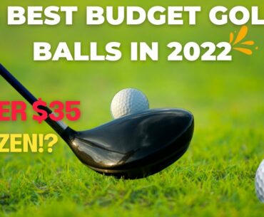 6 BEST BUDGET GOLF BALLS IN 2022 | BEST CHEAP GOLF BALLS | GOLF BALLS FOR BUDGET