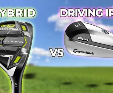 HYBRID VS DRIVING IRON GOLF TEST! WHICH CLUB IS RIGHT FOR YOUR GAME?