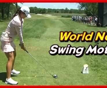 LPGA No.1 Leader "Jin Young Ko" Beautiful Driver-Iron Swing & Slow Motions