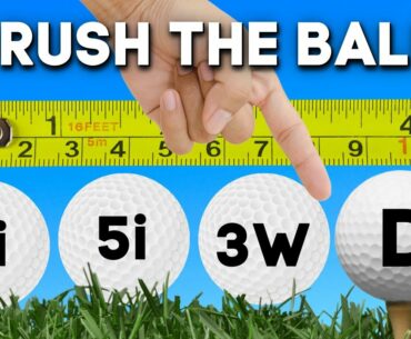 INSTANTLY CRUSH the Golf Ball With This Easy Golf Swing Drill!