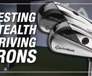 2022 TAYLORMADE DRIVING IRON REVIEW // Stealth UDI & DHY