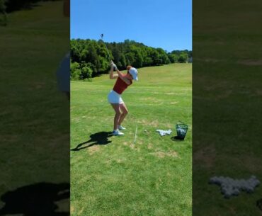 5/28/22 Warm Up @ The Revival Golf Course At The Crescent #golf #shorts #golfgirl