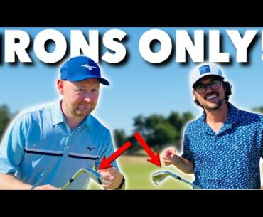 I Challenged Bryan Bro's To An IRONS ONLY MATCH!