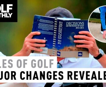 Rules of Golf - Major Changes Revealed