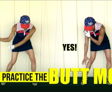 Wall Drill to Learn the Butt Move