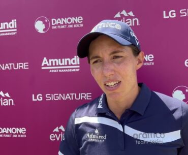 Carlota Ciganda Day 2 Friday 2022 Evian Championship