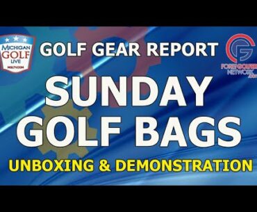 Sunday Golf Bag - Unboxing & Review