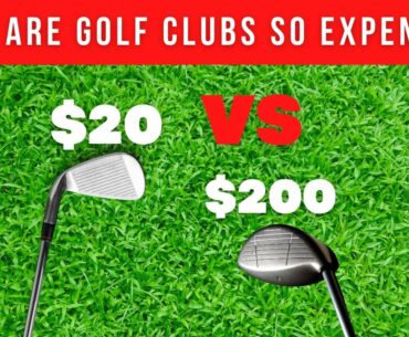 Why Are Golf Clubs So Expensive | Real Reasons!