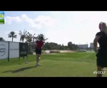 WHAT HAPPENED THERE! Golf  Ladies Masters Tournament