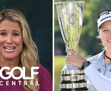 Brooke Henderson wins Amundi Evian Championship for second major title | Golf Central | Golf Channel