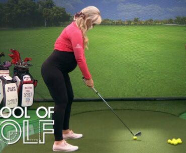 Golf Instruction: Blair O'Neal on golfing while pregnant | School of Golf | Golf Channel