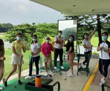 Golf 101 with Coach Nadales with PGACI Girls at The Orchard Golf & Country Club