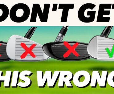 Have you chosen the WRONG GOLF CLUBS?